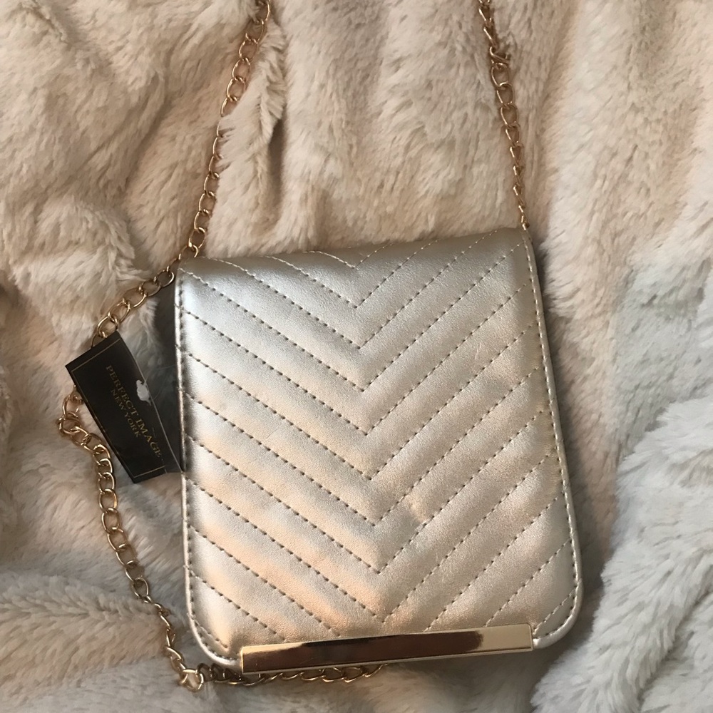Metallic Gold Cocktail Bag